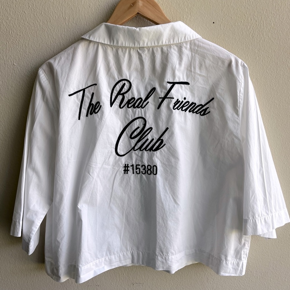 Zara Half Zip Cropped Pullover - image 1